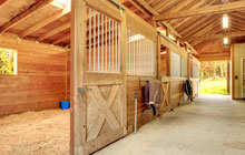 Hinton Parva stable construction leads